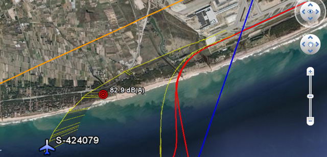 Imagen de ejemplo del funcionamiento del sistema SIGMA del Ayuntamiento de Gav�